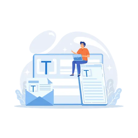Brand marketing  Illustration