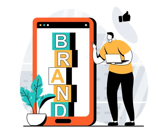 Brand promotion  Illustration