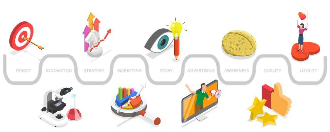 Brand Strategy  Illustration