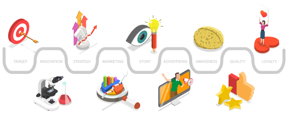 Brand Strategy  Illustration