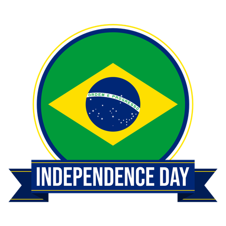 Brazil independence day  Illustration