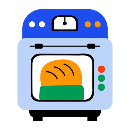 Bread Maker  Illustration