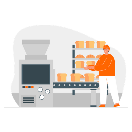 Bread maker  Illustration