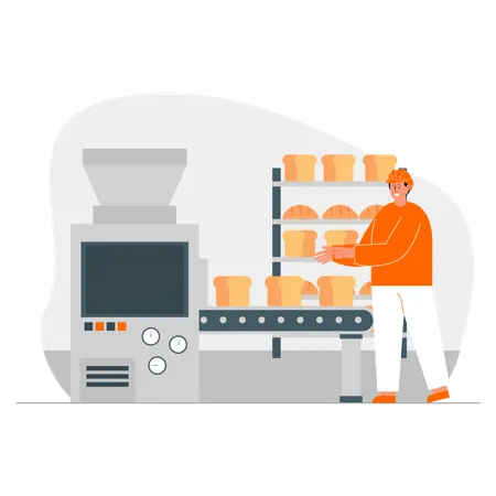 Bread maker  Illustration