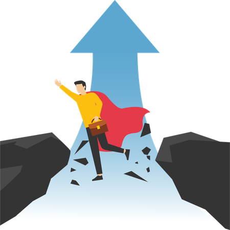 Break Through  Illustration