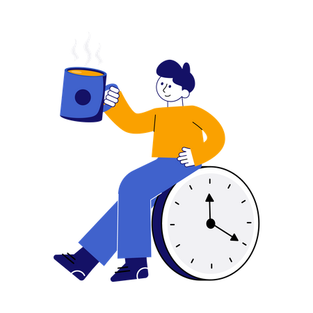 Break Time  イラスト