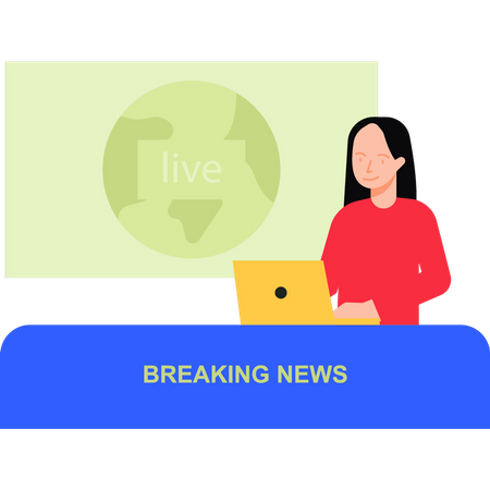 Breaking News  Illustration