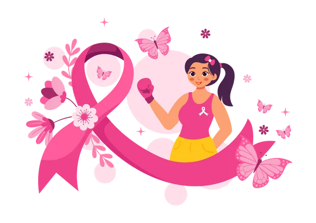 Breast Cancer Advocacy  Illustration