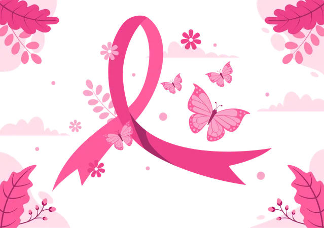 Breast Cancer Awareness  Illustration