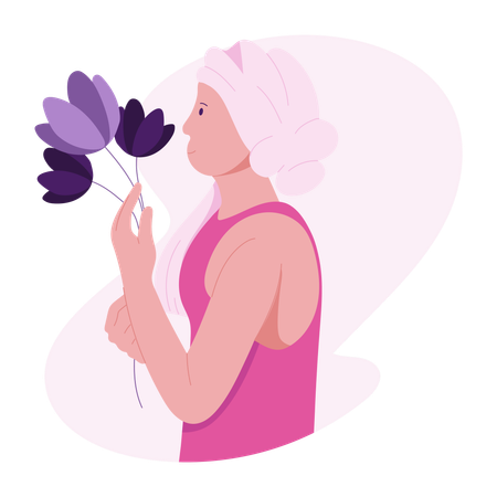 Breast Cancer Healing  Illustration