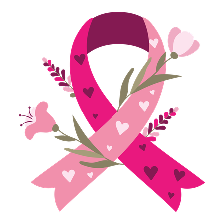 Breast Cancer  Illustration