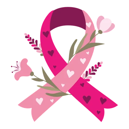 Breast Cancer  Illustration