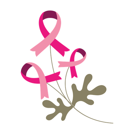 Breast Cancer  Illustration