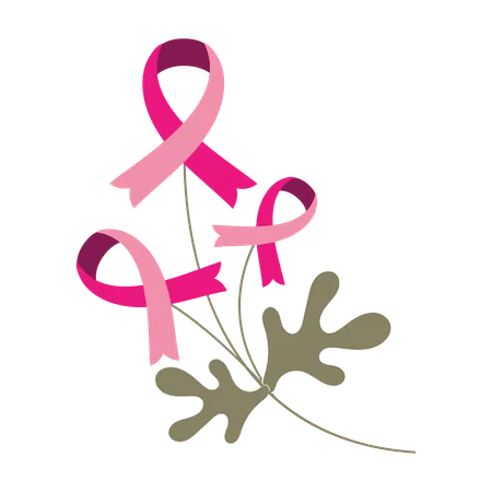 Breast Cancer  Illustration