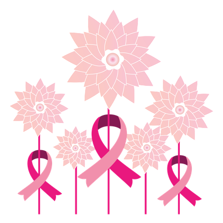 Breast Cancer  Illustration