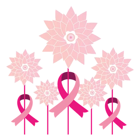 Breast Cancer  Illustration