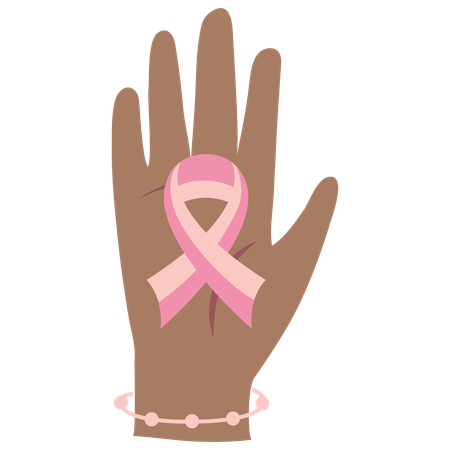 Breast Cancer  Illustration