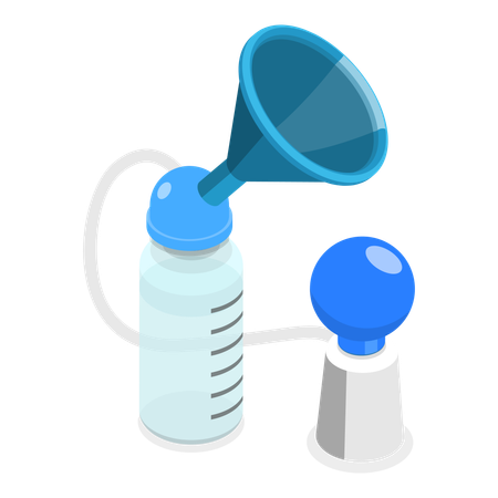 Breast pump  Illustration