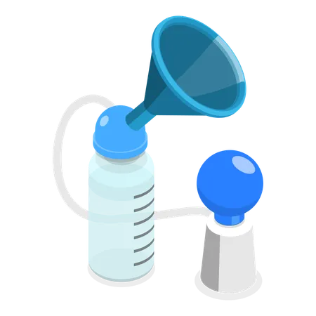 Breast pump  Illustration