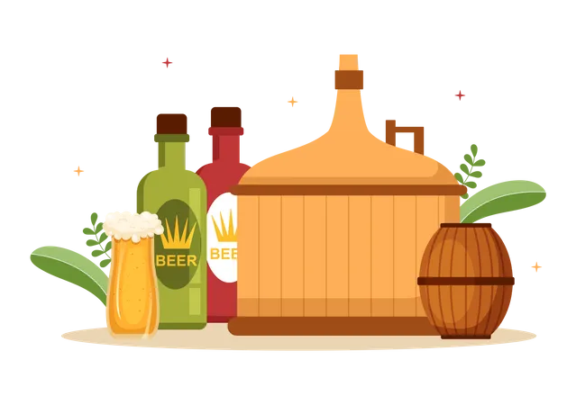 Brewery  Illustration