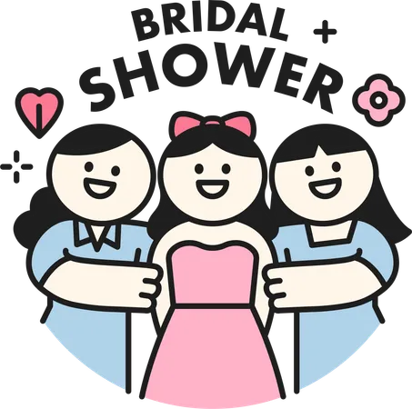 Bridal Shower  Illustration