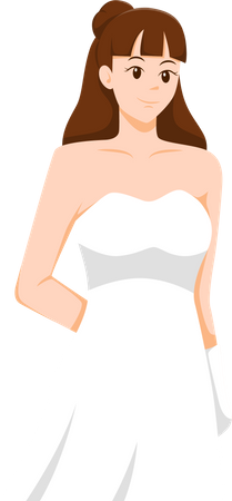 Bride  Illustration
