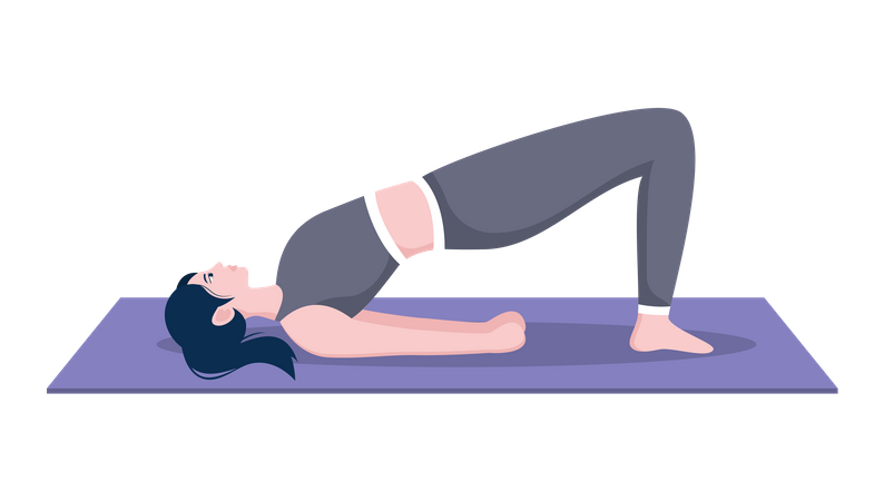 How to do Bridge Pose ( Setu Bandha Sarvangasana) - -Vedic Health Yoga