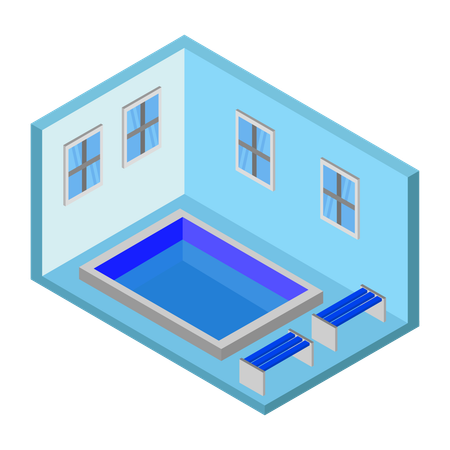 Brincadeira de piscina  Illustration
