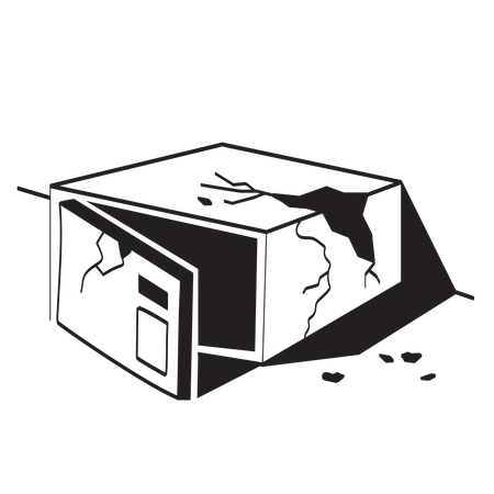 Broken vault  Illustration