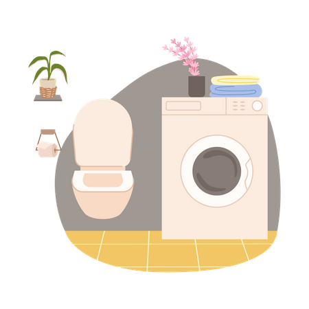 Buanderie  Illustration