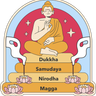 buddhism illustration svg