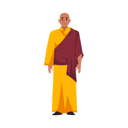 僧侶  イラスト