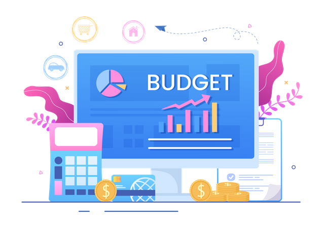 Budget calculation  Illustration