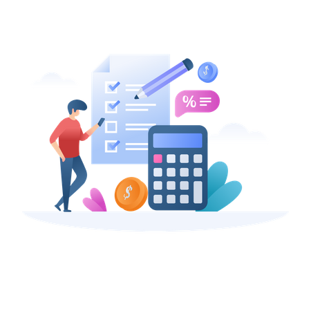 Budget Calculations  Illustration