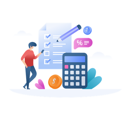 Budget Calculations  Illustration