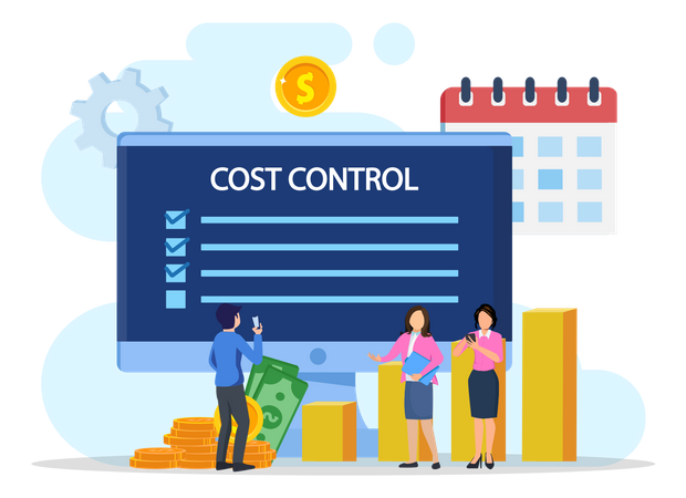 Budget Control  Illustration