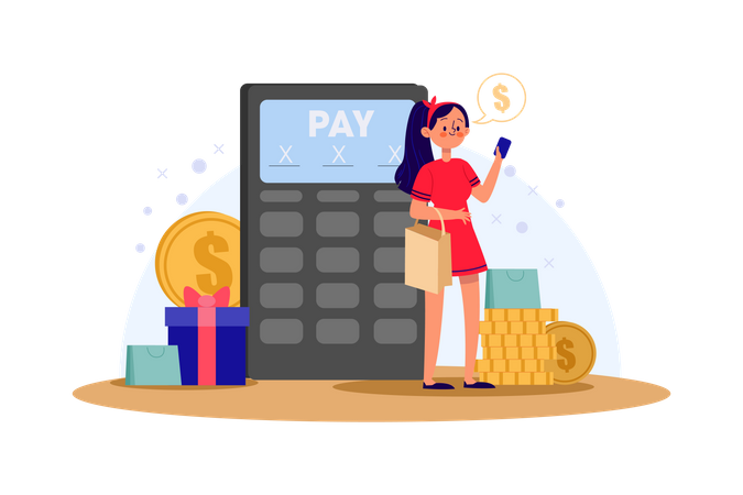 Budget Management  Illustration