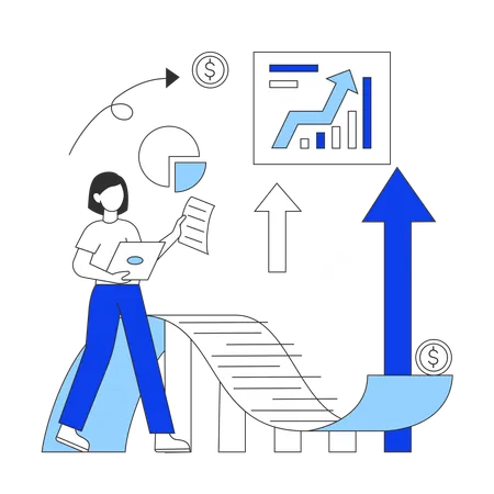 Budget marketing  Illustration