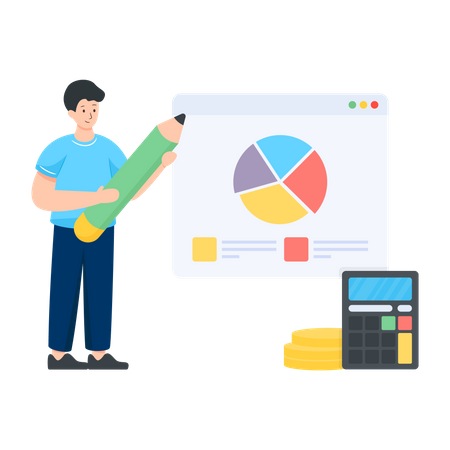 Budget Planner  Illustration