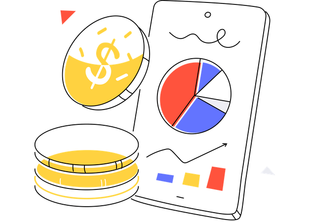 Budget planning Illustration