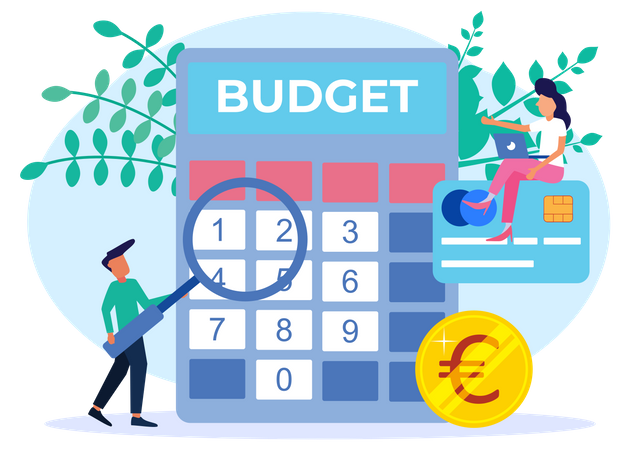 Budget planning  Illustration