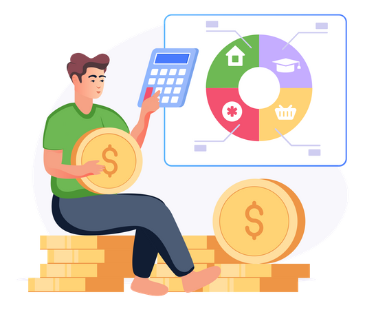 Budget Planning  Illustration