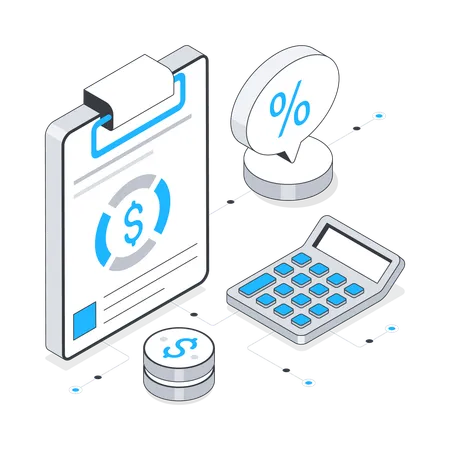 Budget Planning  Illustration