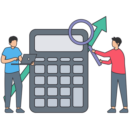 Budgetierungstipps und Finanzplanung  Illustration