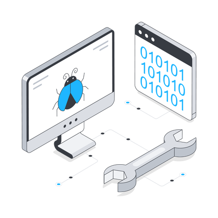 Bug fixing  Illustration