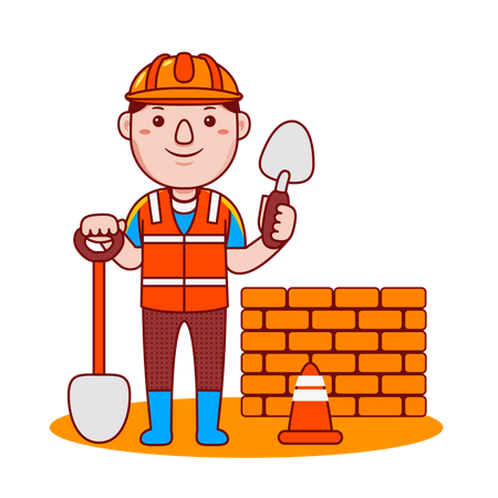 Builder  Illustration