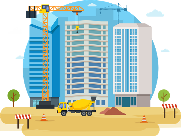 Building project  Illustration