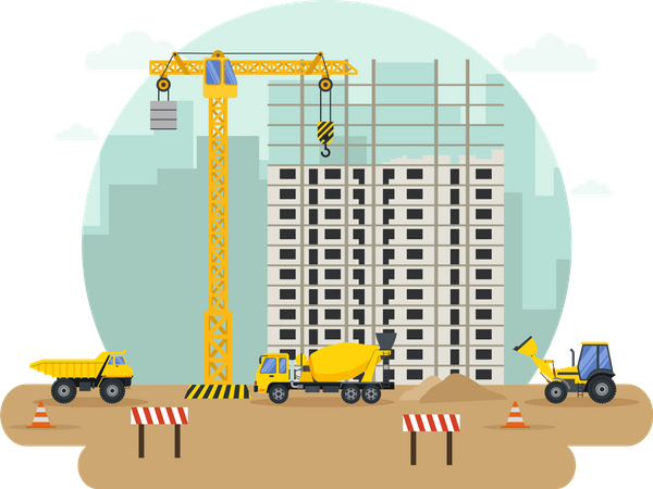 Building project  Illustration