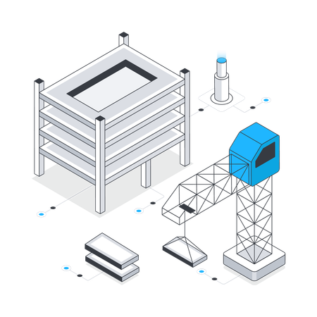Building Project  Illustration