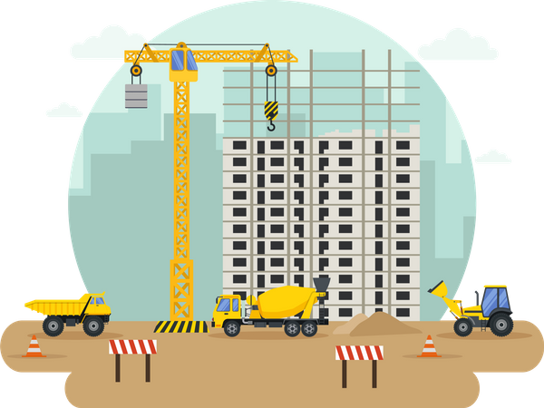 Building project  Illustration